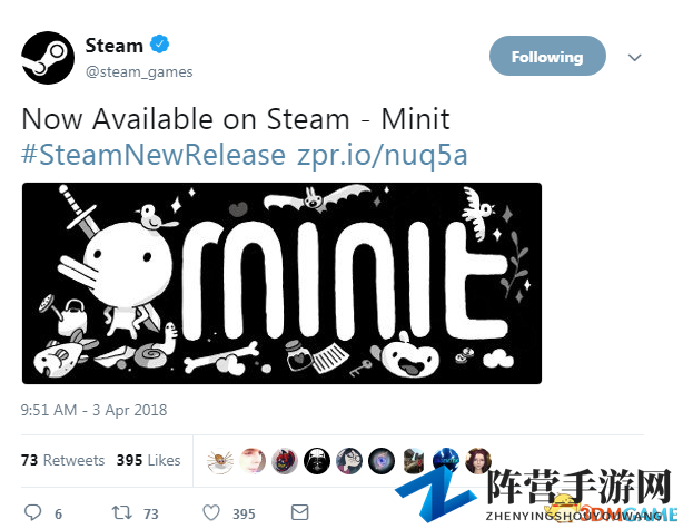 每局只有60秒 《Minit》正式上架Steam 特别好评