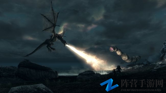 《上古卷轴5》新MOD克苏鲁的召唤 大战怪兽和巨龙
