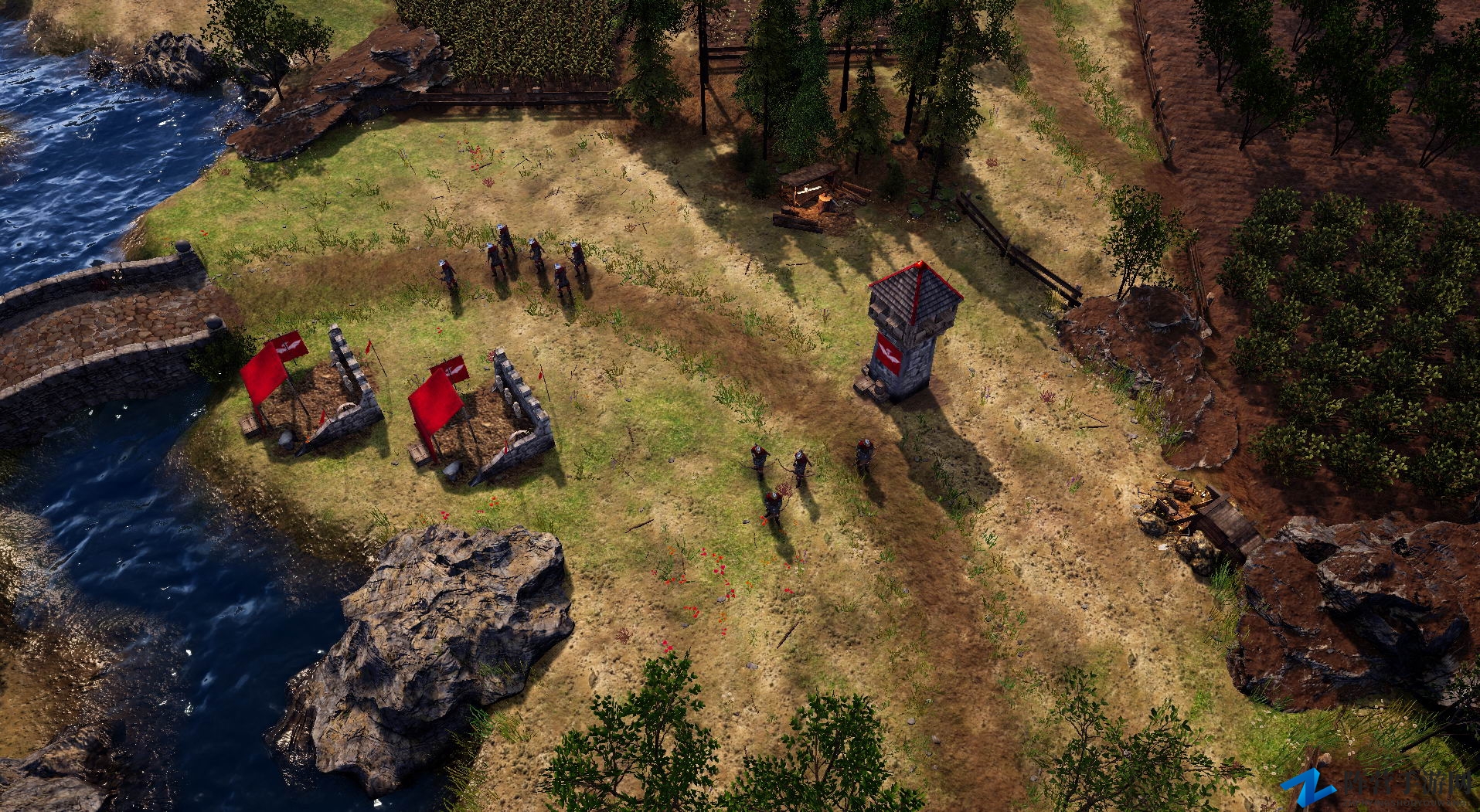魔兽风格RTS《Bannermen》2月发售 指挥大军征服世界