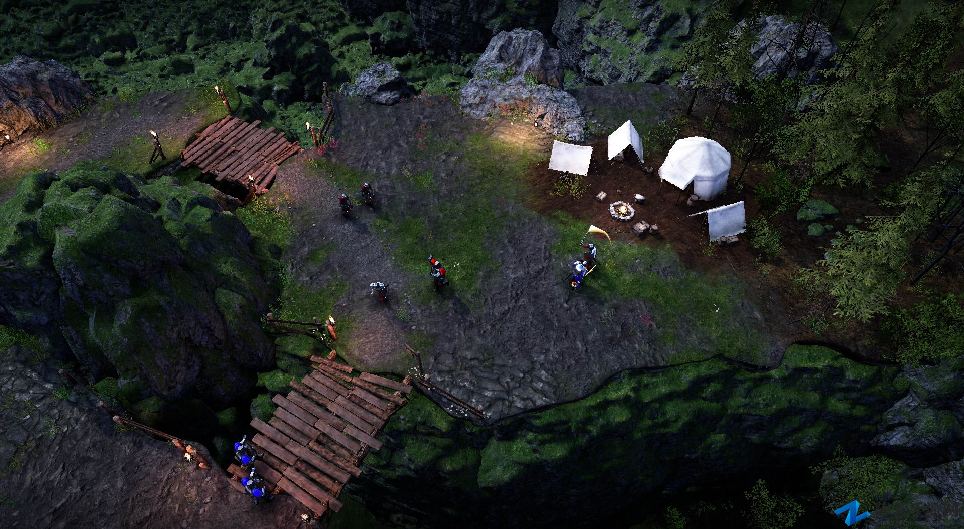 魔兽风格RTS《Bannermen》2月发售 指挥大军征服世界