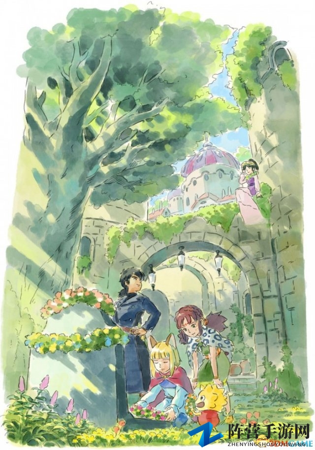 荷兰某艺术画廊为《二之国2》推吉卜力风格画作
